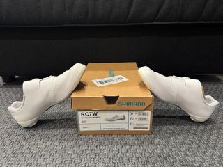 Zapatillas carretera shimano RC7 Blanca Talla 37