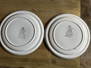 Pack 2 Platos Cerámica Segovia Flores