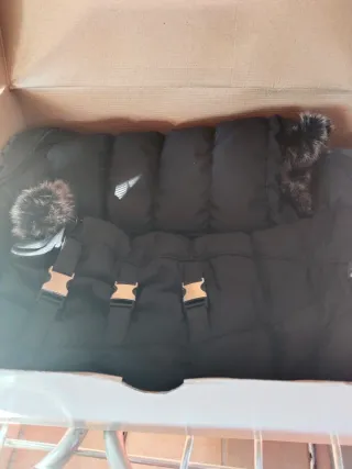 Botas de nieve mujer negras con pelo