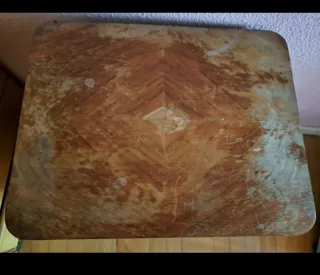 Mueble de máquina de coser de madera