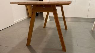 Mesa de comedor de madera 140x75x80