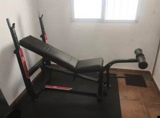 Banco de musculación ajustable