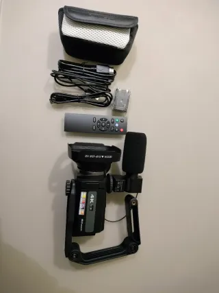 Videocamera 4K con Gimbal - Come Nuova