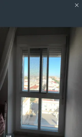 Ventana aluminio con persiana y mosquitera