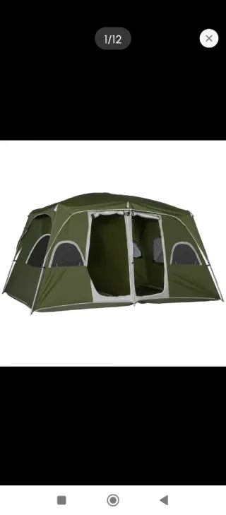 Tienda de campaña para camping