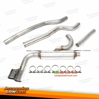 Sistema de escape TA Technix de acero inoxidable