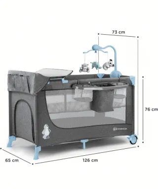 Cuna de viaje Kinderkraft JOY ACC Azul