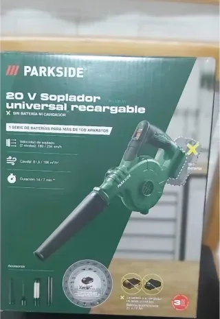 Soplador Parkside 20V Universal Recargable