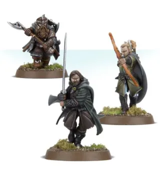 Los 3 cazadores Figuras El Señor de los Anillos