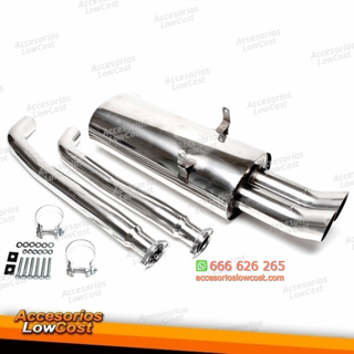 Sistema de escape TA Technix de acero inoxidable