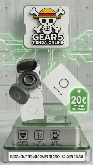 Smart Ring GEAR5 - Elegancia y Tecnología