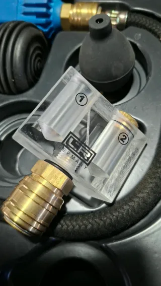 Kit de prueba fugas combustion CO2 coche