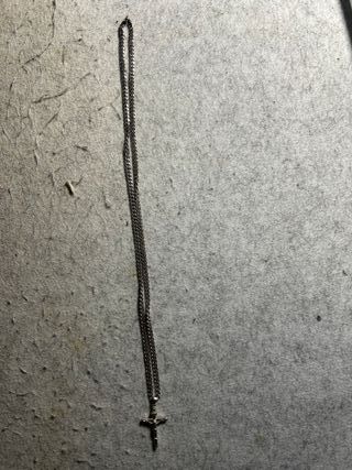 Collar Plata de Ley 925 con Crucifijo