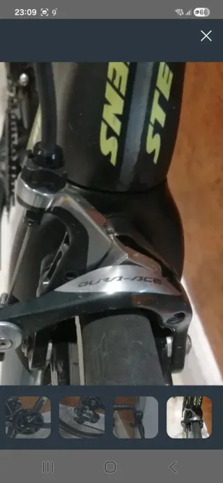 Bicicleta de carretera Stevens Carbono Talla 50