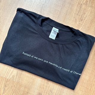 Maglia Gildan L Ricamo Fatto a Mano Tony pitony