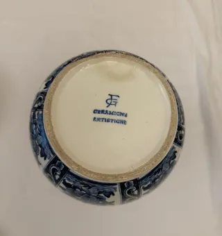 Jarrón de porcelana "Ceramiche Artistiche"