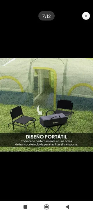 Tienda de campaña azul y blanca