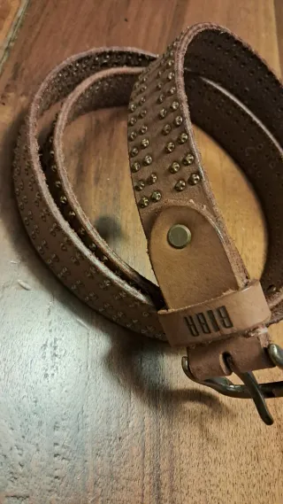 Cinturón Biba Marrón Tachuelas