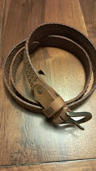 Cinturón Biba Marrón Tachuelas