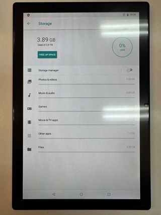 Tablet PC Negra 22+2TB