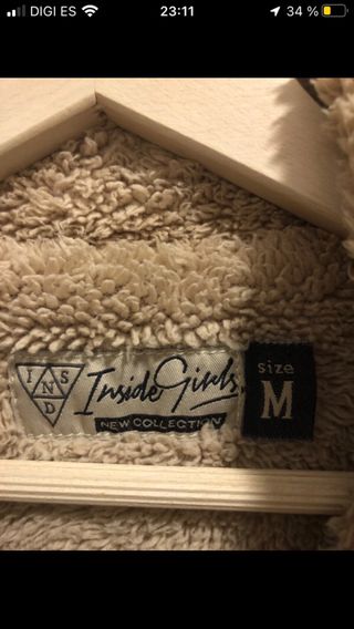 Cazadora vaquera forrada borreguillo