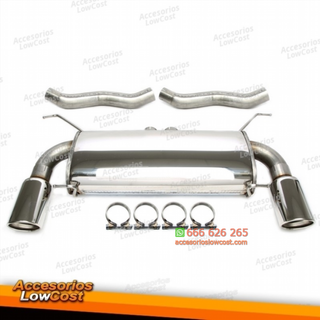 Sistema de escape TA Technix Duplex de acero inox