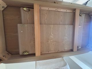 Mesa comedor extensible madera