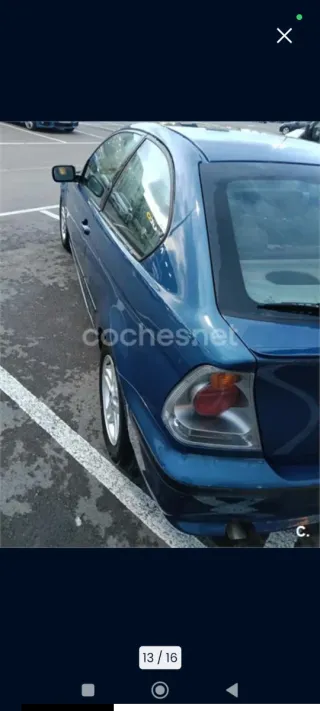 BMW 316ti Azul