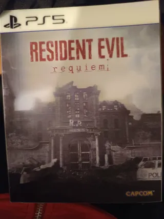 Funda Lenticular Resident Evil Requiem PS5