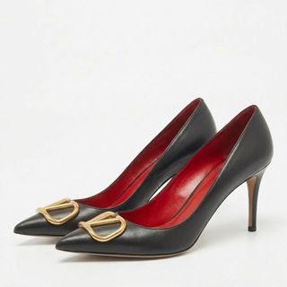 Tacones Valentino Garavani VLogo Negros Talla 38
