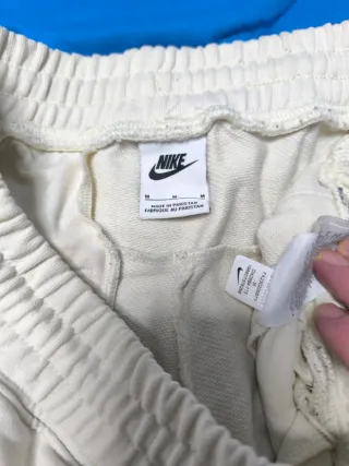 Pantalones Jogger Nike Beige y Negro