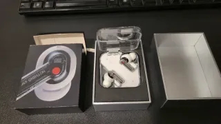 Auriculares Bluetooth Nothing Ear (1) Negro/Blanco