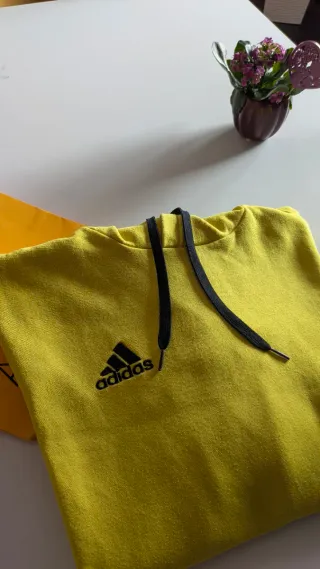 Felpa Adidas Gialla - Taglia M