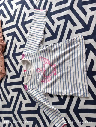 Lote 5 vestidos bebé niña