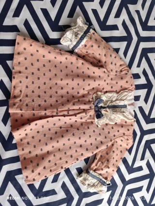 Lote 5 vestidos bebé niña