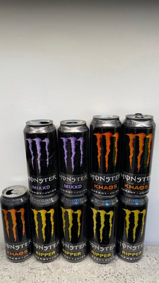Collezione Monster Energy Latas Lattine