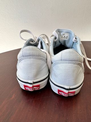 Vans Ward Lo Azul Pastel -Talla 36.5 (poco usadas)