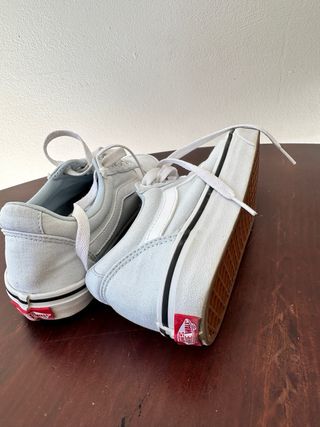 Vans Ward Lo Azul Pastel -Talla 36.5 (poco usadas)