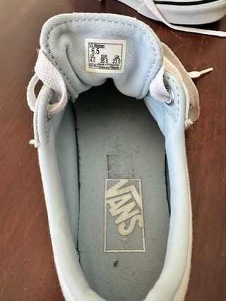 Vans Ward Lo Azul Pastel -Talla 36.5 (poco usadas)