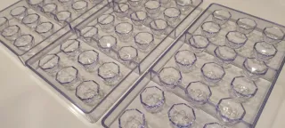 21 Moldes cuchillos boles Truffles dinosaurios