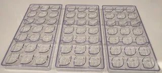 21 Moldes cuchillos boles Truffles dinosaurios