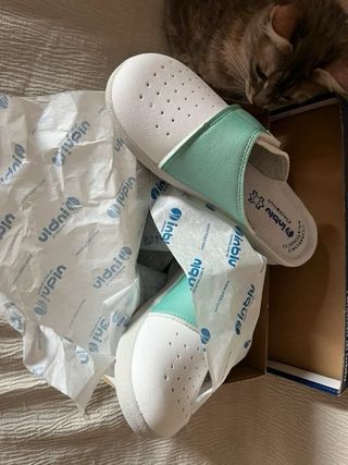 Ciabatte sanitarie Inblu bianche e verdi