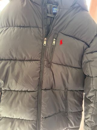 Abrigo acolchado Polo Ralph Lauren negro