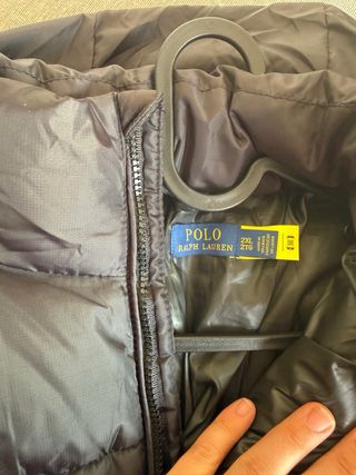 Abrigo acolchado Polo Ralph Lauren negro