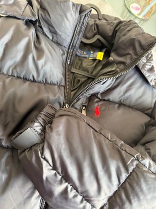 Abrigo acolchado Polo Ralph Lauren negro