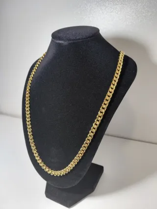 Cadena Grumet Enchapada Oro 18k