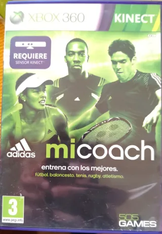 Xbox 360 MiCoach Kinect Adidas