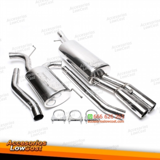 Sistema de escape de acero inoxidable TA Technix