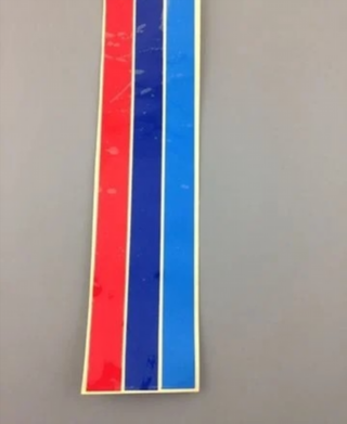 VINILO BMW M3 COLORES 25CMX4. 9CM