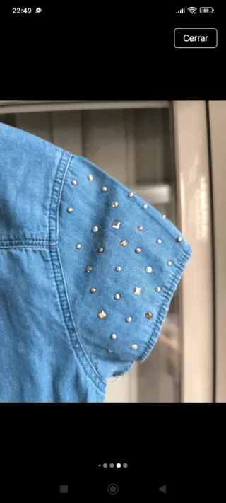 Camisa vaquera niña Mayoral